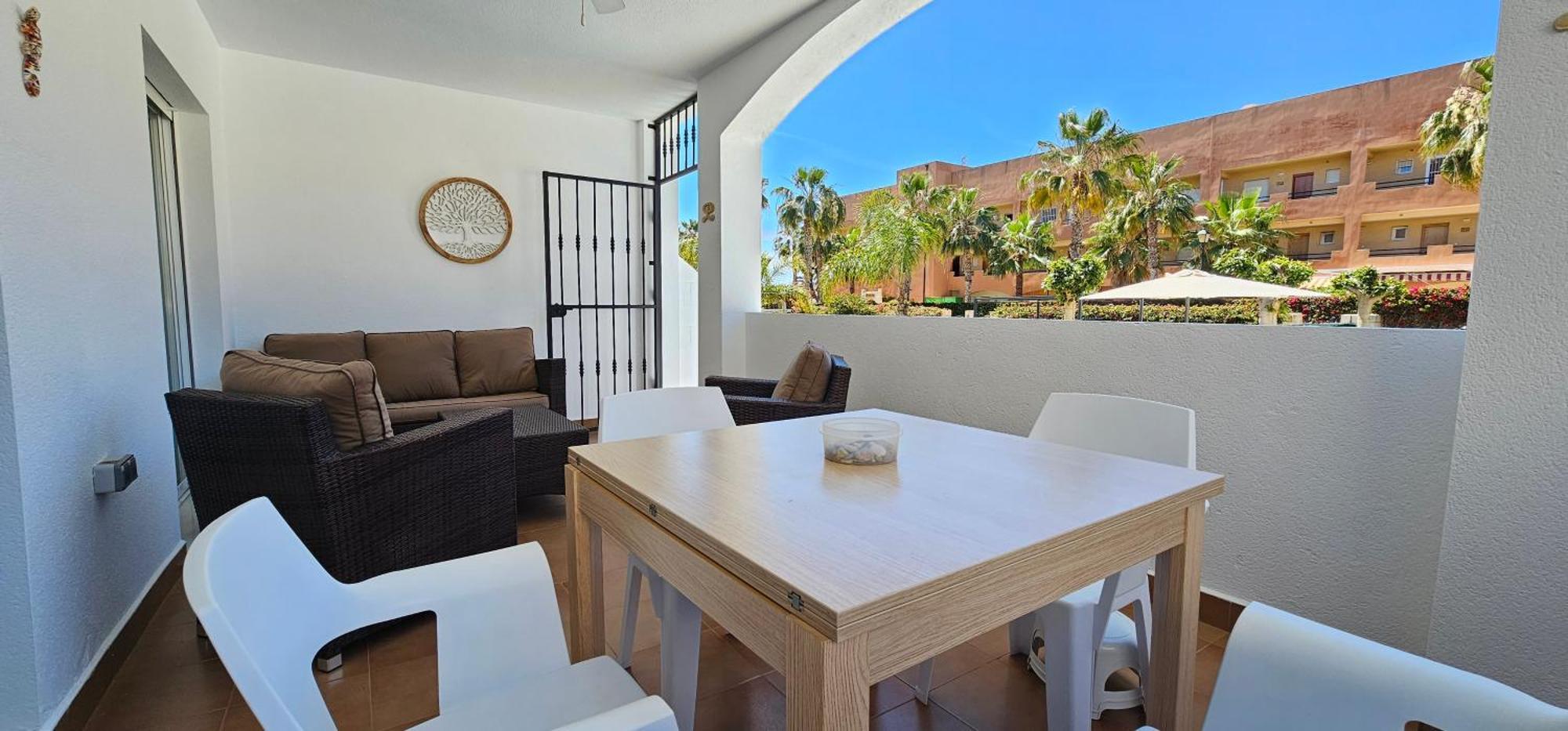 Homes Of Spain, Apartamentos Paraiso Vera Playa, Fatu Hiva, Bajo A Con Piscina Privada En Jardin Privado, Primera Linea De Playa, Wifi المظهر الخارجي الصورة