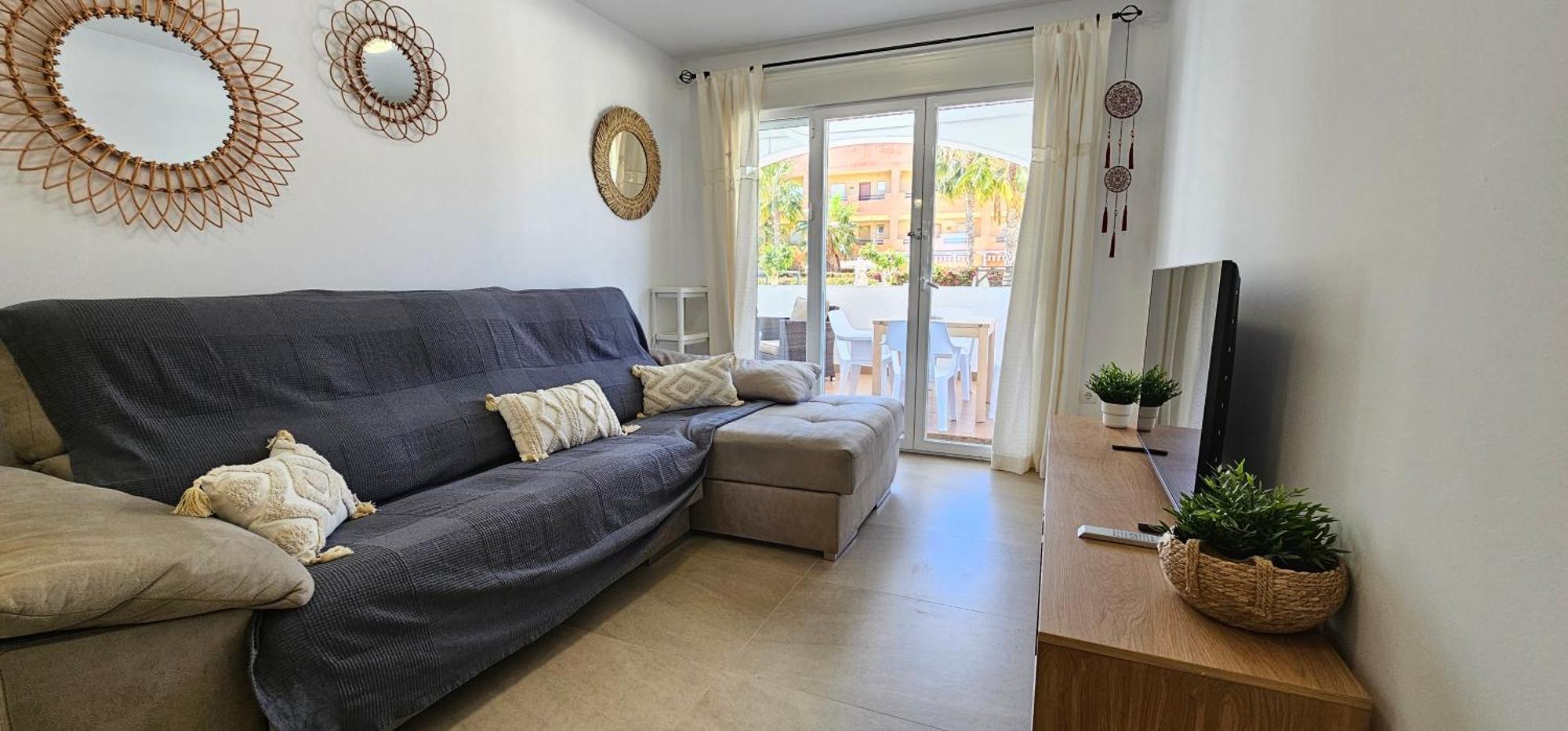 Homes Of Spain, Apartamentos Paraiso Vera Playa, Fatu Hiva, Bajo A Con Piscina Privada En Jardin Privado, Primera Linea De Playa, Wifi المظهر الخارجي الصورة