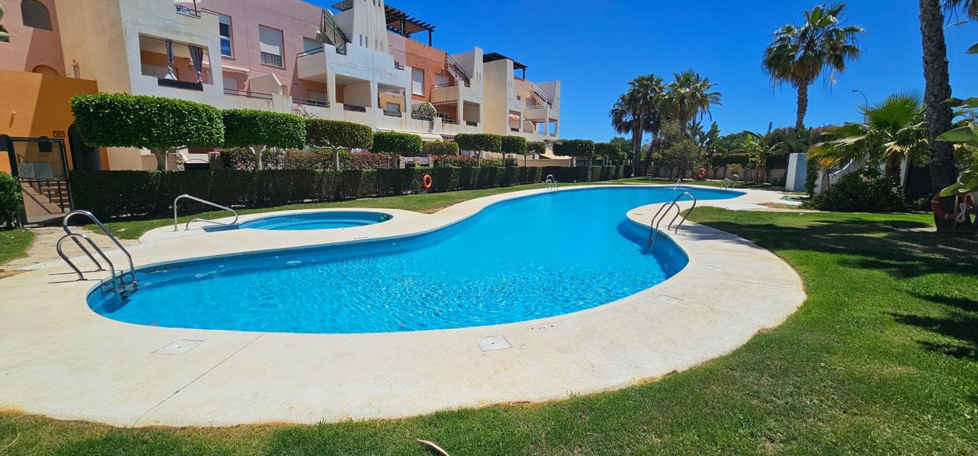 Homes Of Spain, Apartamentos Paraiso Vera Playa, Fatu Hiva, Bajo A Con Piscina Privada En Jardin Privado, Primera Linea De Playa, Wifi المظهر الخارجي الصورة