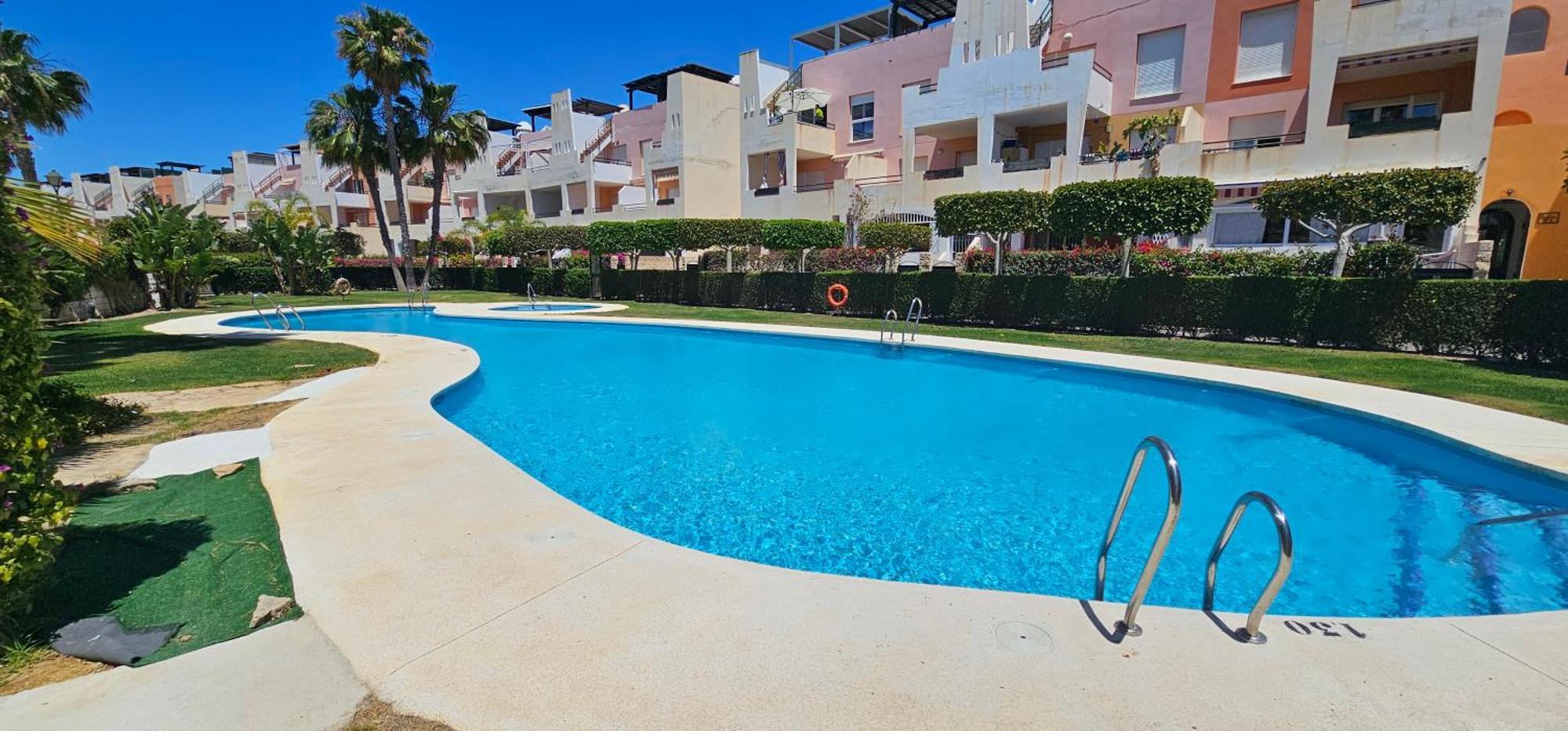 Homes Of Spain, Apartamentos Paraiso Vera Playa, Fatu Hiva, Bajo A Con Piscina Privada En Jardin Privado, Primera Linea De Playa, Wifi المظهر الخارجي الصورة